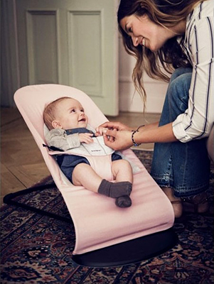 Кресло-шезлонг для новорожденных BabyBjorn Balance Cotton Jersey