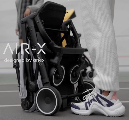 Прогулочная коляска ANEX AIR-X компактно складывается