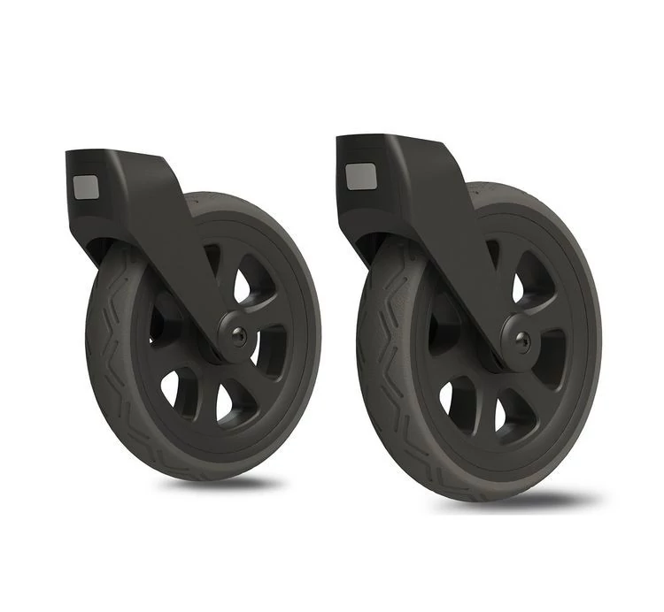 Передние вездеходные колеса черного цвета для коляски Joolz Day²