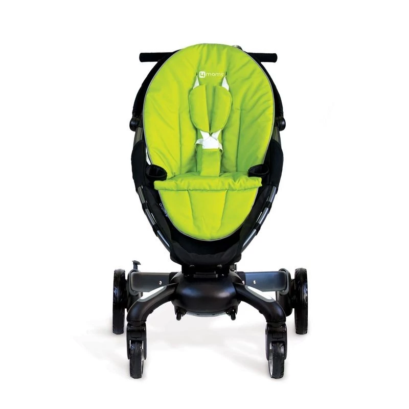 Яркий зеленый вкладыш в сиденье коляски Origami 4moms