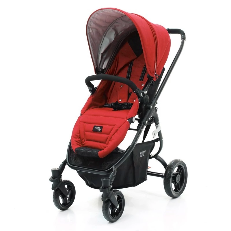 Прогулочная коляска Valco Baby Snap 4 Ultra, цвет ярко-красный (Fire Red)
