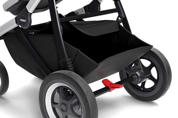 ​Детская коляска-трансформер 2 в 1 Thule Sleek + Bassinet, Grey Melange