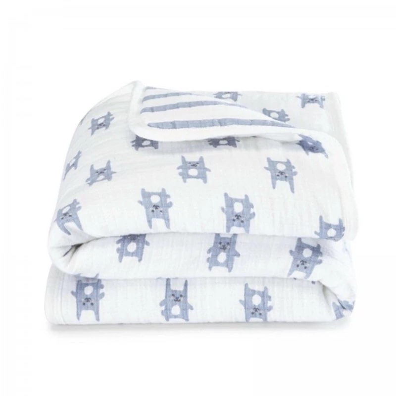 фланелевое одеяло, Bunny blue
