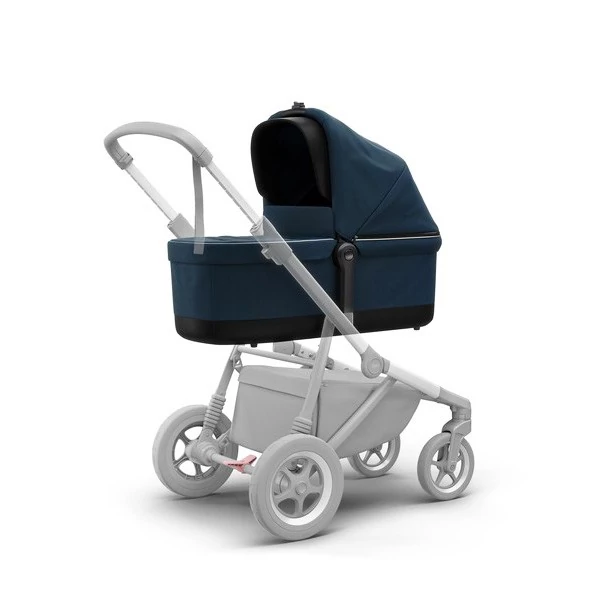 ​Детская коляска-трансформер 2 в 1 Thule Sleek + Bassinet, Navy Blue