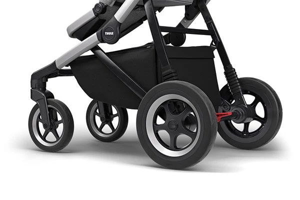 Детская прогулочная коляска для прогулок и близнецов Thule Sleek, Navy Blue