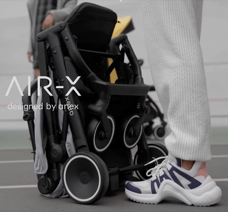 ANEX AIR-X прогулочная коляска-книжк - компактно складывается