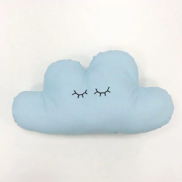 Голубое облачко из набора бортиков "Мятный кот"