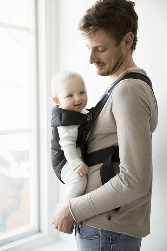 ​Рюкзак-кенгуру для переноски новорожденных детей BabyBjorn MINI Cotton 2018