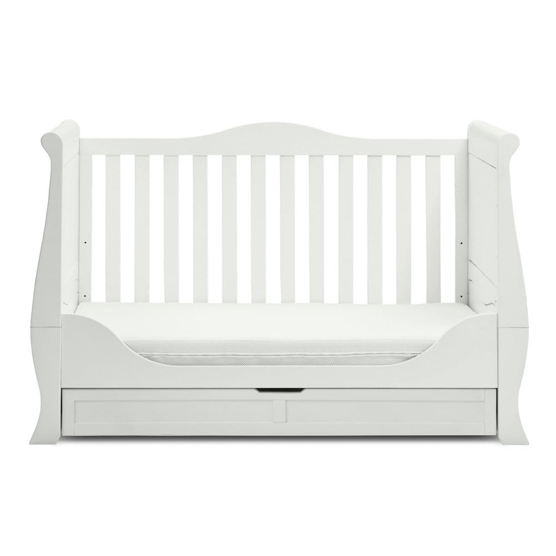 cot on bed