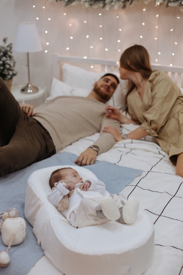Эргономичный кокон-мини-кроватка Organic LUX для Новорожденного от компании Bebo