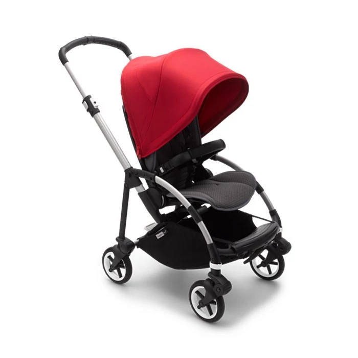 Bugaboo Bee 6 Alu Grey Red Piccolo