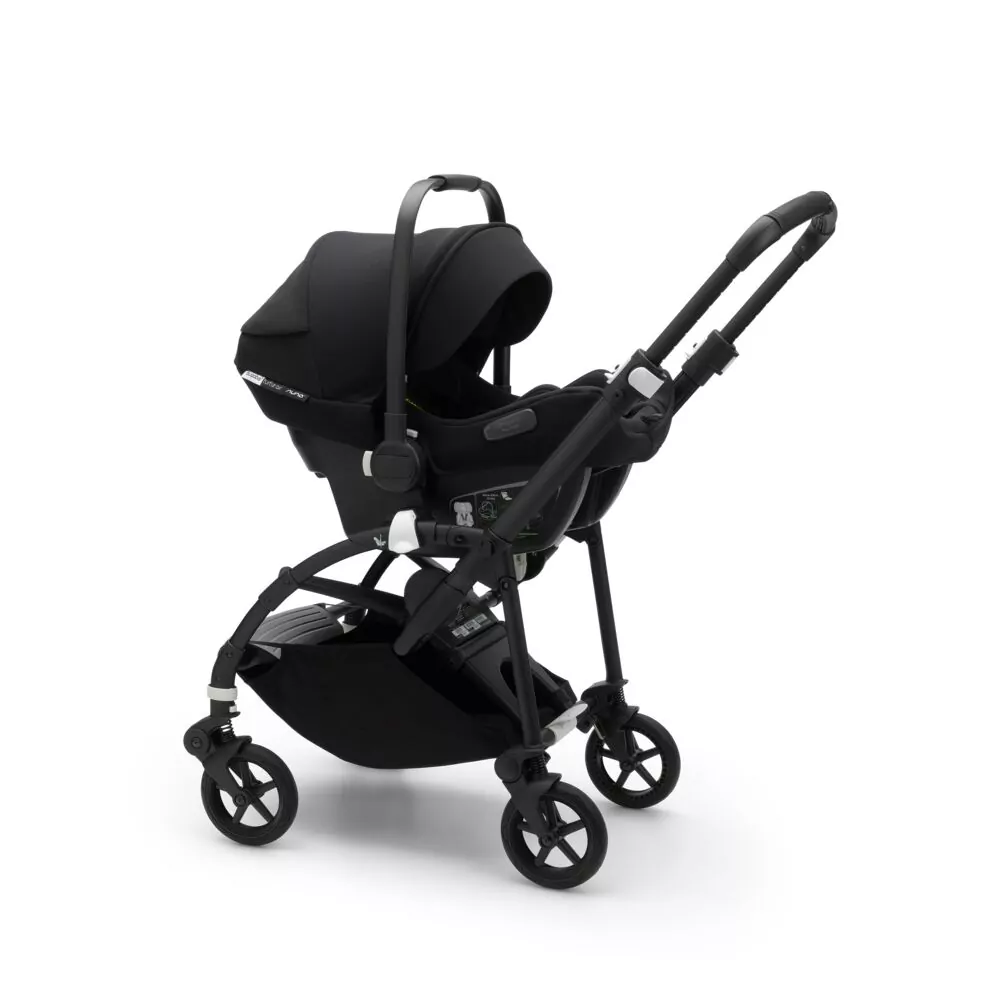 Коляска 2 в 1 Bugaboo Bee 6 Black/Black/Grey Melange | Магазины Piccolo в  СПб