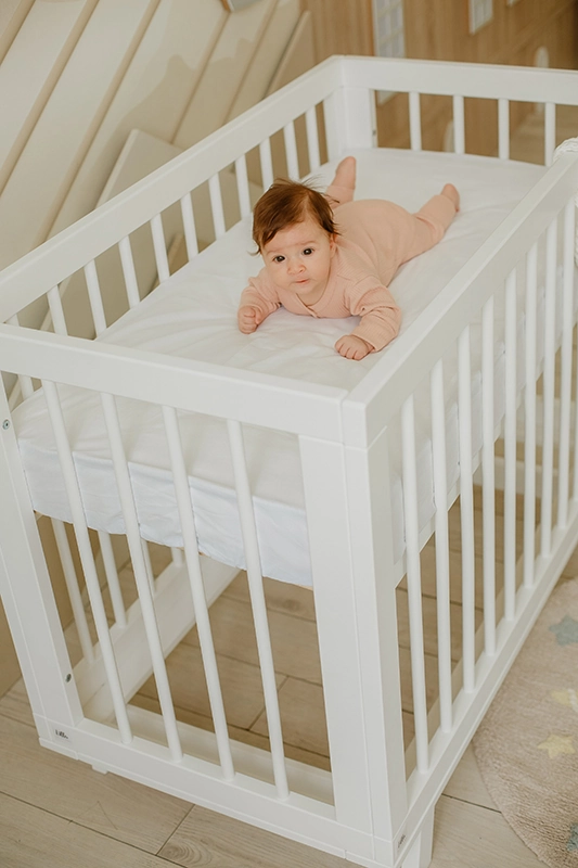 Детская кроватка для новорожденных Lilla Aria ложе в высокой позиции