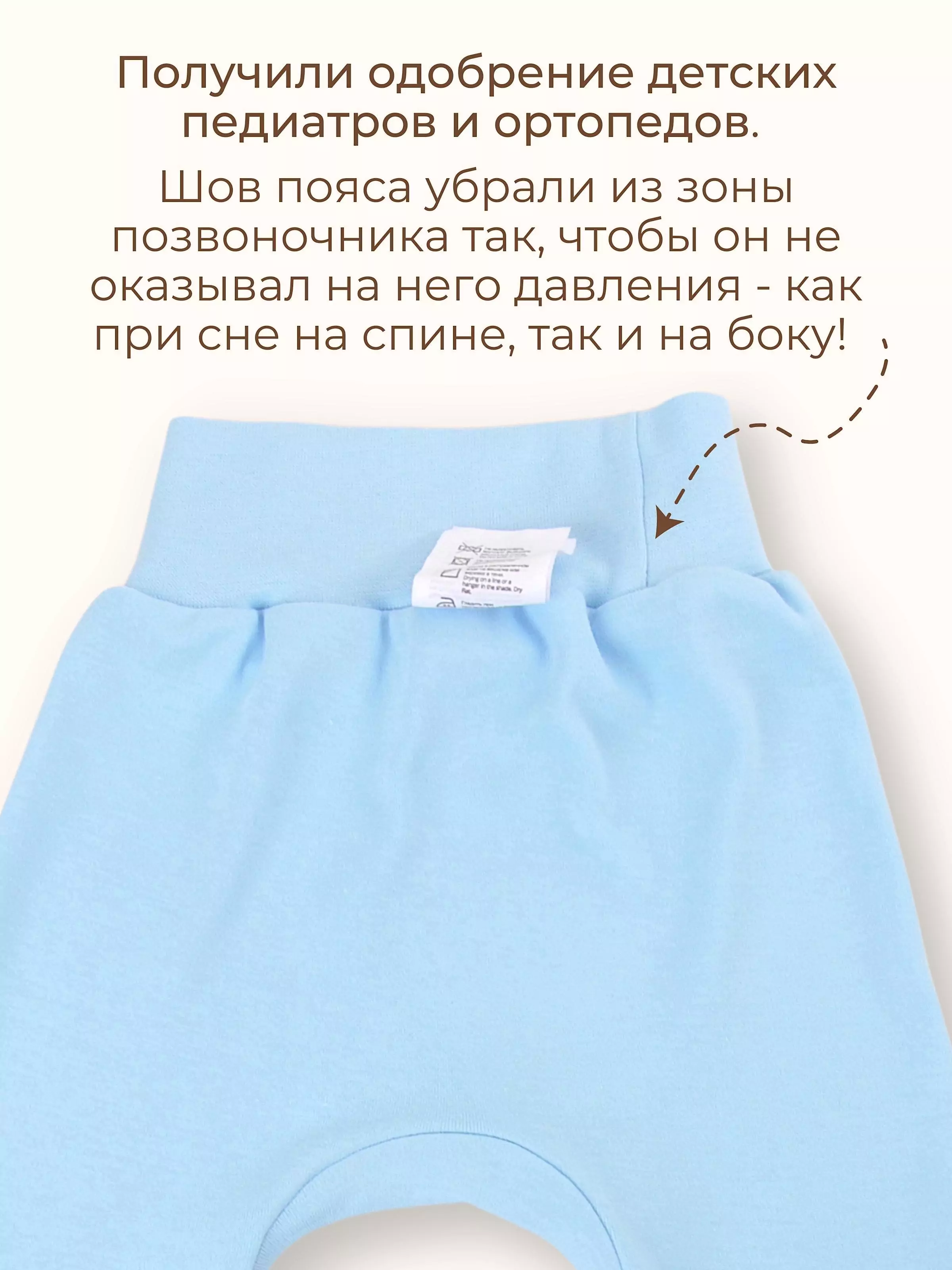 Детские ползунки-штанишки Bebo для новорожденного, Голубой, 74 см |  Магазины Piccolo