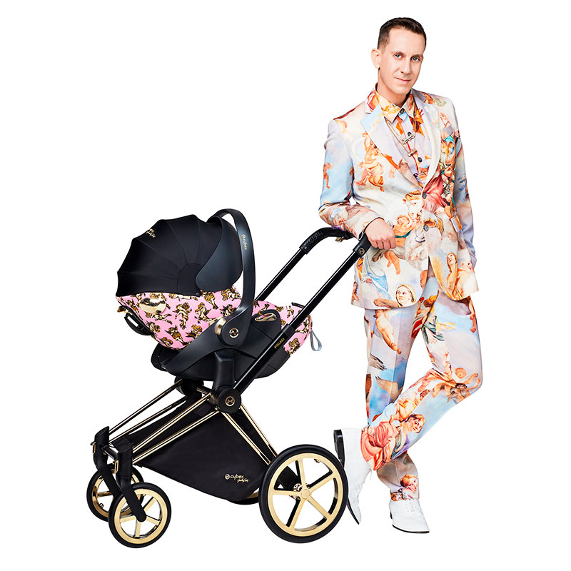 Cybex, автолюлька Cloud Q PLUS by Jeremy Scott "Wings collection" (группа 0+, до 13 кг)