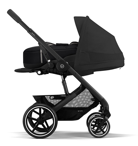 Детская прогулочная коляска Cybex Balios S Lux 2023 с люлькой-вкладышем