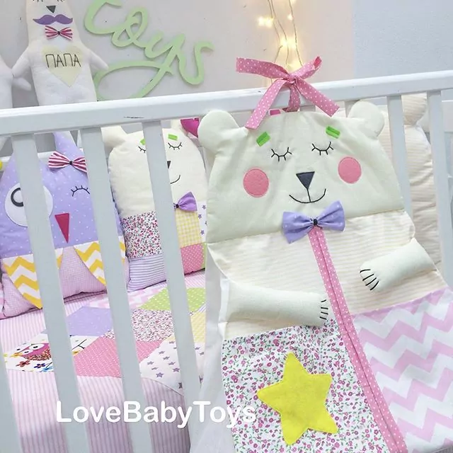 Органайзер LoveBabyToys, коллекция цветные сны, для кроватки Новорожденного, можно купить в магазине для Новорожденных Piccolo-detki