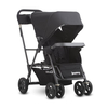 Прогулочная коляска для двоих детей Caboose Ultralight Graphite Joovy черный