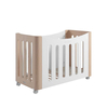 Кроватка для новорожденных и маленьких детей Micuna ​Bbstyle Relax, waterwood/white