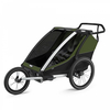 Спортивная коляска-прицеп Thule Chariot Cab Duo, Cypress green