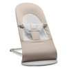 Кресло-шезлонг для новорожденных BabyBjorn Balance Cotton Jersey бежевый с серым