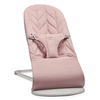 Кресло-шезлонг для новорожденного BabyBjorn Bliss Cotton Пыльно-розовый, лепесток