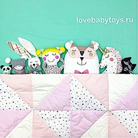 Мягкие игрушки и комфортеры от Lovebabytoys