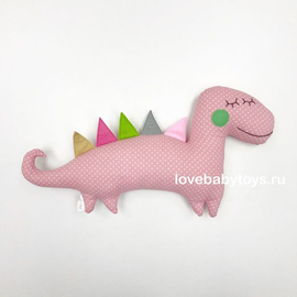 Игрушка для сна и декора Динозаврик, Цветочные сны LoveBabyToys