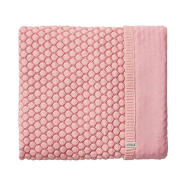 Плед в кроватку или коляску для новорожденного Joolz Honeycomb Pink (розовый)