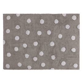 Lorena Canals  ковер Polka Dots Grey White (120 х 160) , купить в магазине Пикколо