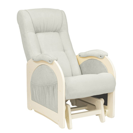 ​Кресло-глайдер для укачивания и кормления Milli Joy, Verona Light Grey