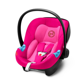 Детская автолюлька для новорожденных Cybex Aton M I-Size, Fancy Pink