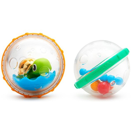 Игрушка для ванны Пузыри-поплавки черепашка 2 штуки 
ее можно использовать для малышей от трех месяцев!