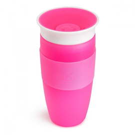 Чашка-поильник непроливайка от Munchkin 414 мл, 360°, розовый
