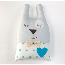 Бортик Зай Вилли из коллекции "Мятный кот" LoveBabyToys в кроватку новорожденному