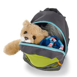 Рюкзак со страховочным поводком от Munchkin в голубом цвете для детей от 1 года и до 4 лет