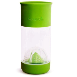 Munchkin поильник-непроливайка для фруктовой воды 360° 414 мл 12+ зеленый