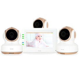 Wi-Fi видеоняня Ramili Baby RV1000​ с тремя камерами