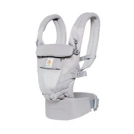 Рюкзак-переноска для новорожденных Ergobaby Adapt Cool Air Mesh в жемчужном цвете Pearl Grey