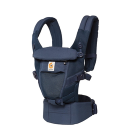 Рюкзак-переноска для новорожденных Ergobaby Adapt Cool Air Mesh в синем цвете Deep Blue