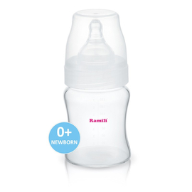 Противоколиковая бутылочка для кормления новорожденных Ramili