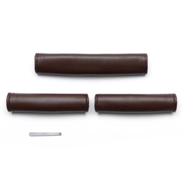 Накладки на ручку и бампер коляски (grips) Bugaboo Fox, цвет Dark Brown