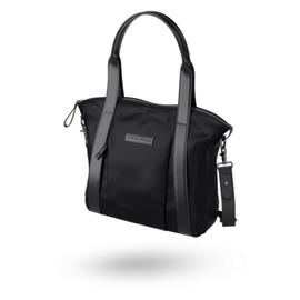 Стильна и одновременно очень удобная сумка для для мамы из нейлона Bugaboo Storksak Black