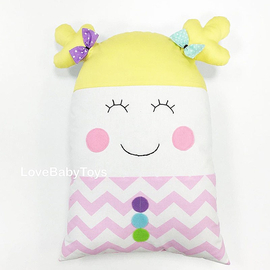 Бортик-игрушка в кроватку новорожденного Луиза Николавна, коллекция "Цветные сны", LoveBabyToys