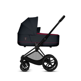 Детская коляска для новорожденных 1 в 1 Cybex Priam Lux, Ferrari Victory Black​