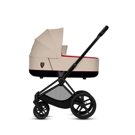 Детская коляска для новорожденных 1 в 1 Cybex Priam Lux, Ferrari Silver Grey​