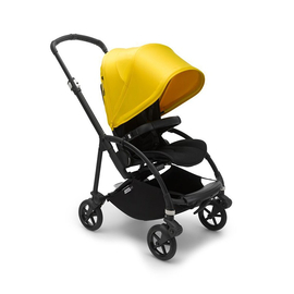 Прогулочную коляску Bugaboo Bee 6 Black/Black/Lemon Yellow Complete можно купить на черной раме