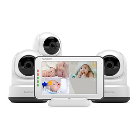 Цифровая видеоняня Ramicom VRC250X3 для наблюдения за ребенком