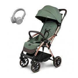 Детская прогулочная коляска для путешествий Leclerc Influencer XL наушники в подарок