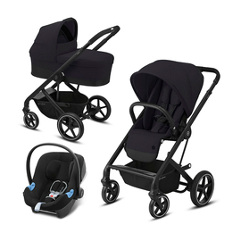 Детская коляска для новорожденных 3 в 1 Cybex Balios S Lux​ с автолюлькой Aton B